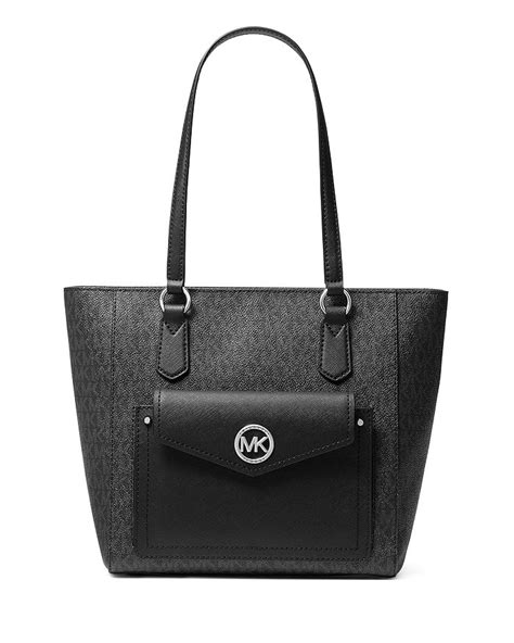 michael kors joey medium pocket tote|Michael Michael Kors Joey Leather Medium Pocket Tote .